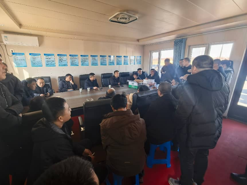 盘锦市渔业协会组织开展第五次西网地海域作业抽签活动